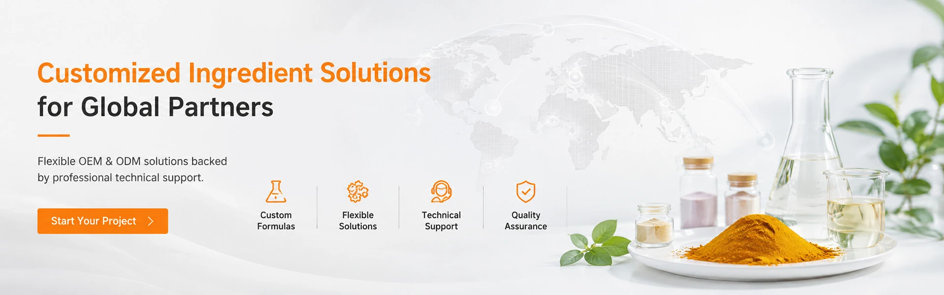 Customized Ingredient Solutions for Global Partners
